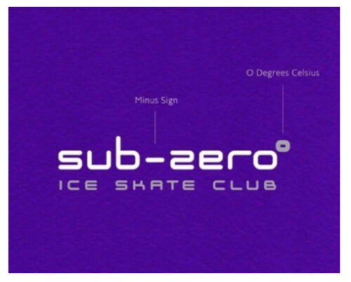 sub zero ice skate club logo